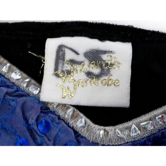 WIZARD'S WARDROBE blue renaissance faire princess dress little girls size S 5/6 - Picture 4 of 7